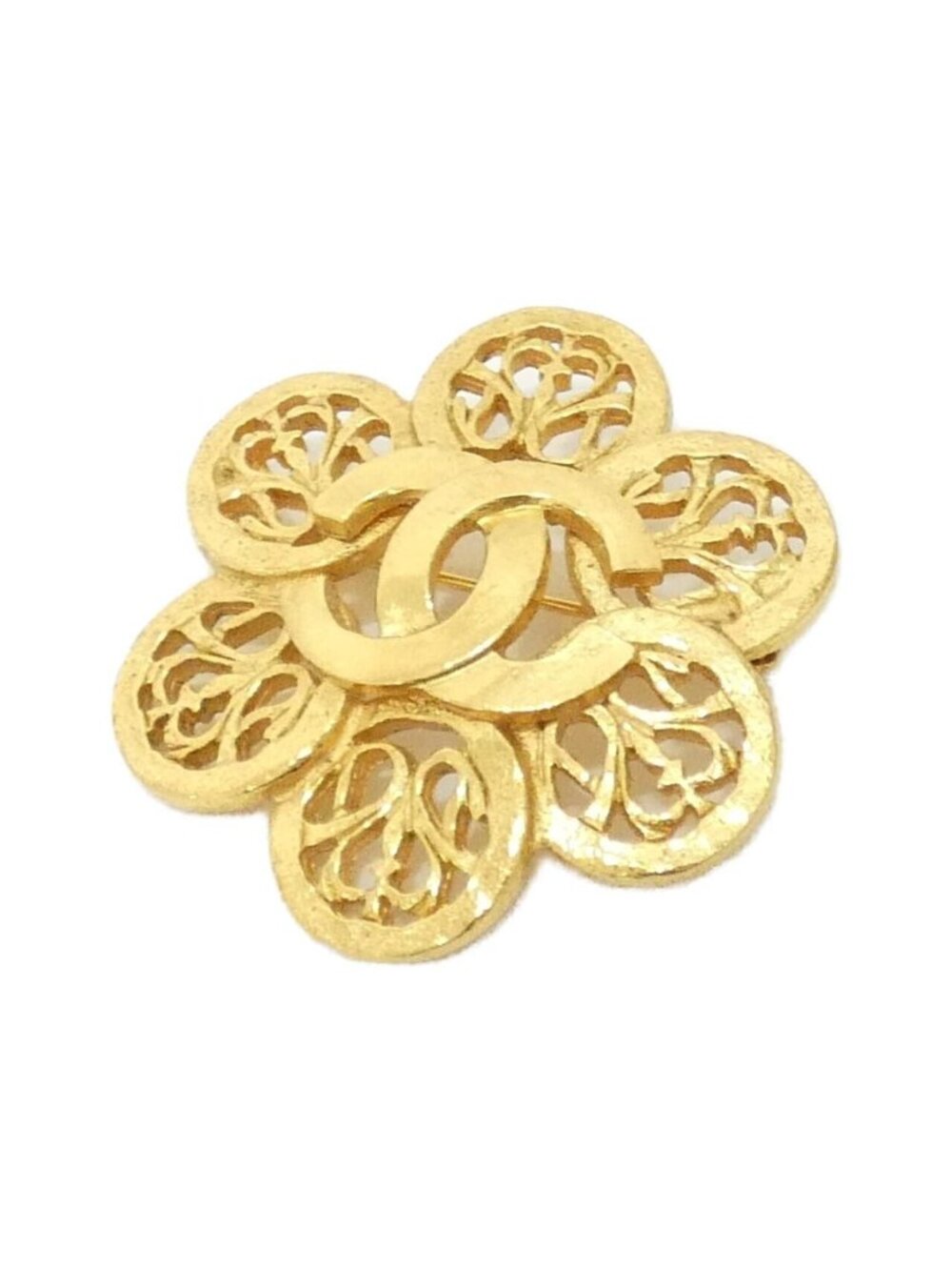 Chanel Vintage Brooch Gold